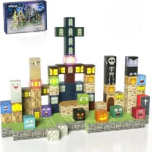 Magnetic Blocks -137PCS Lights Building Blocks