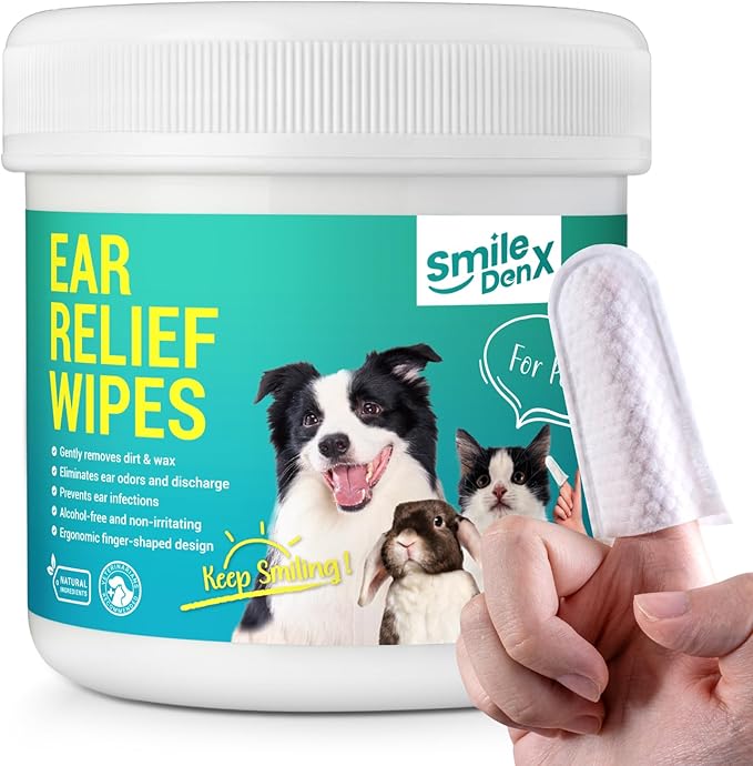 Dog Ear Cleaner Wipes